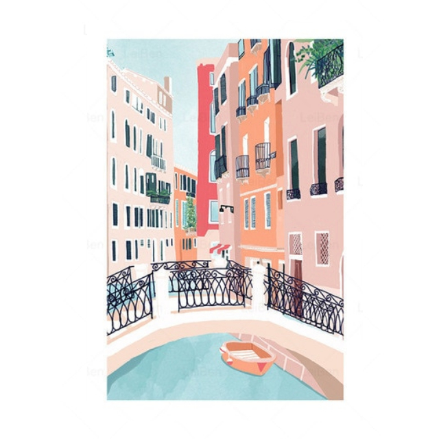 Tableau Venise moderne