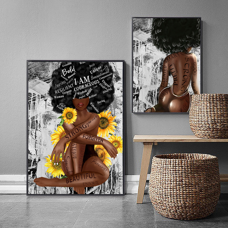 Tableau Femme Africaine