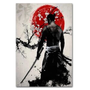 Peinture Samouraï Japonaise