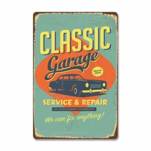 Affiche Rétro Voiture