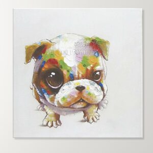 Peinture Chien Coloré