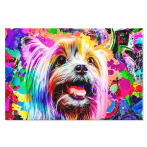 Tableau Chien Couleur Pop Art