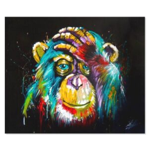 Tableau Singe Couleur