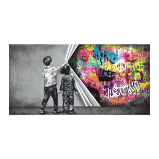 Tableau-Street-Art-couleurs-noir-et-blanc