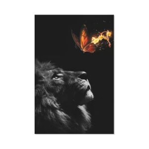 Tableau Deco Lion
