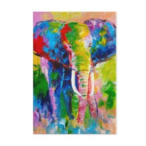 Tableau éléphant Pop Art