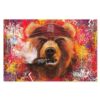 Tableau Ours Brun Pop Art
