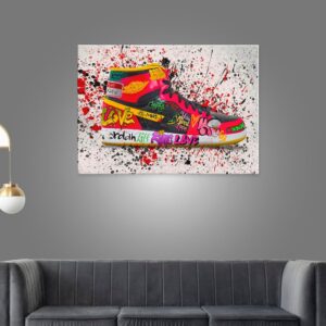 Peinture Graffiti sur Toile