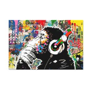 Tableau Singe Pop Art